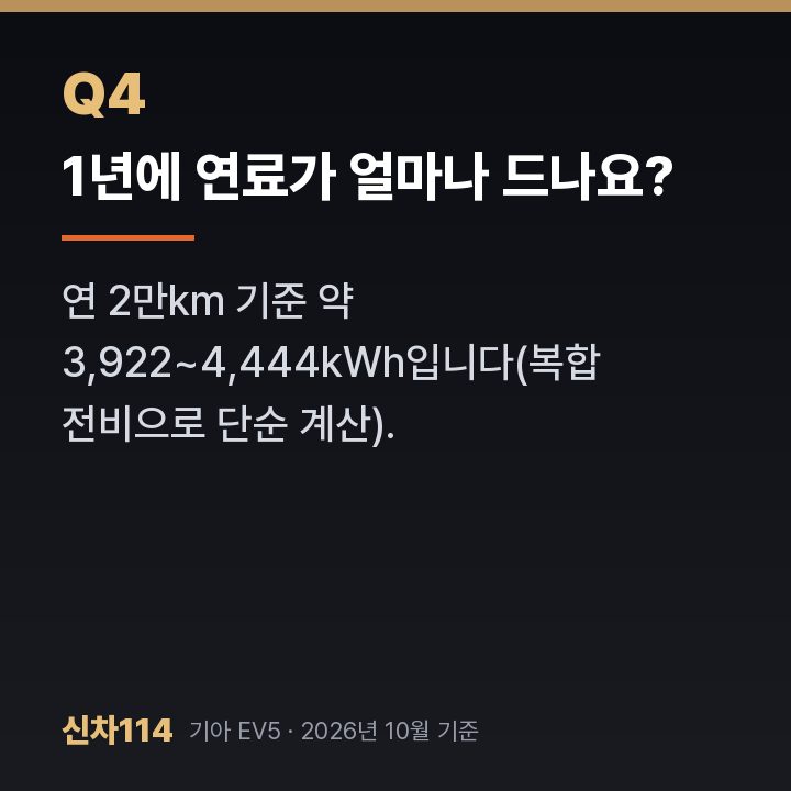 1년에 연료가 얼마나 드나요?